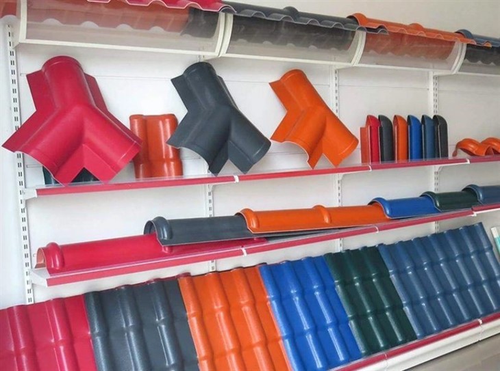 PVC And ASA Roof Tile Extrusion Line